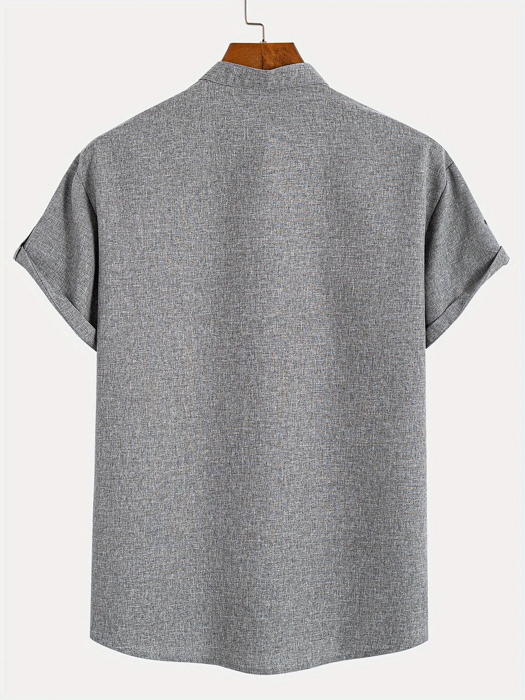 Elliott – Elegantní krátký rukáv košile s stojáčkem