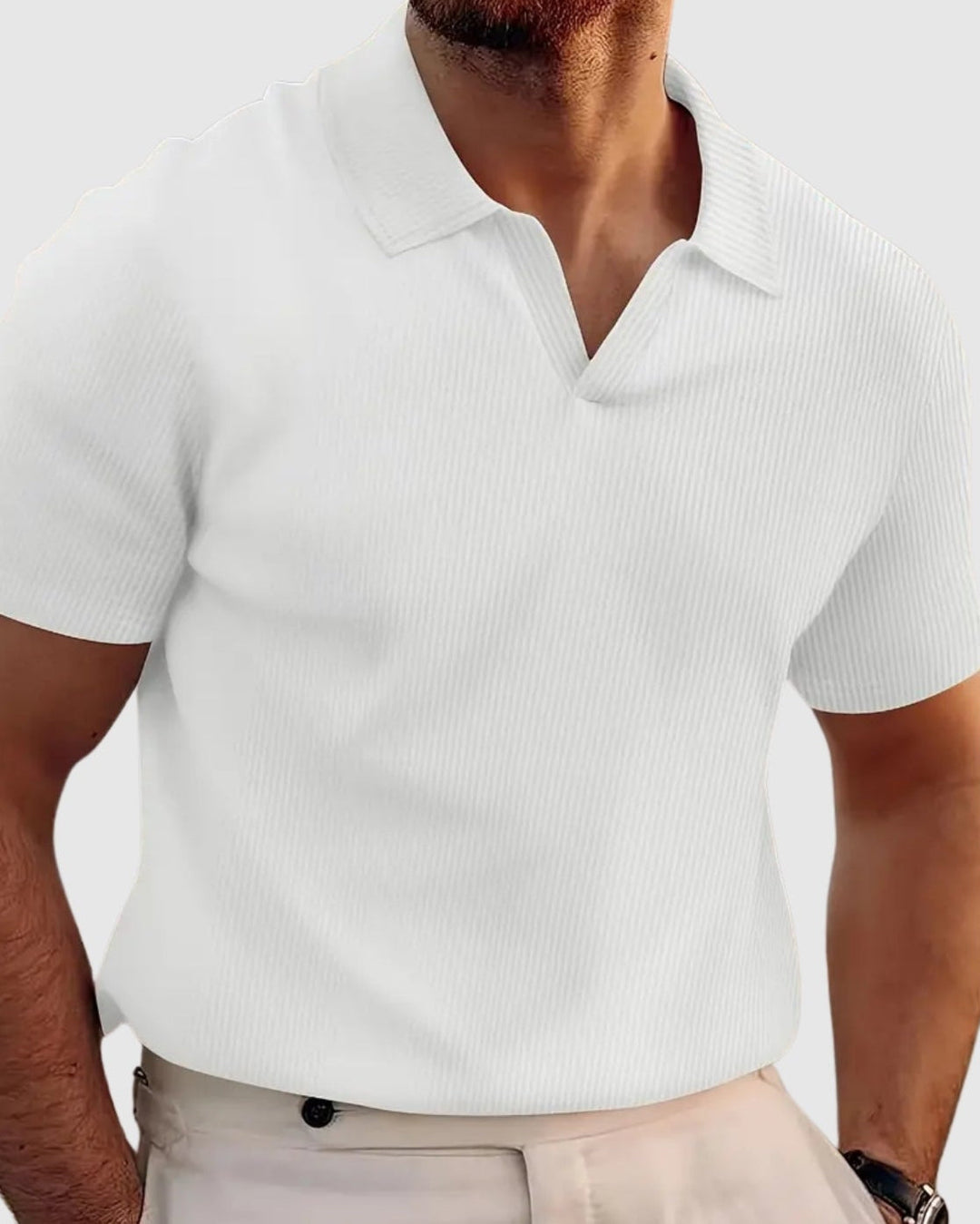 Sebestyén – Tricou cu guler în V