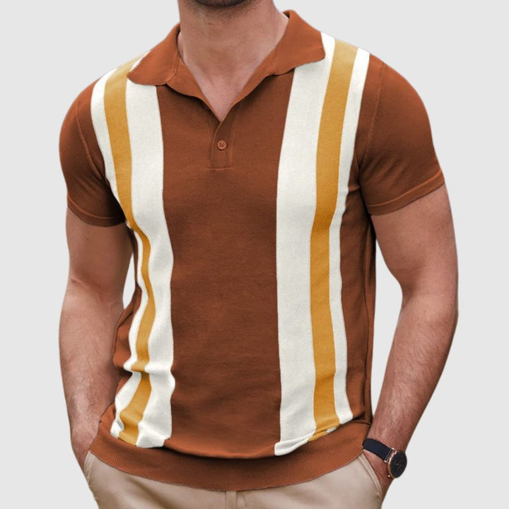 Alexandru | Dávid – Tricou cu detalii contrastante