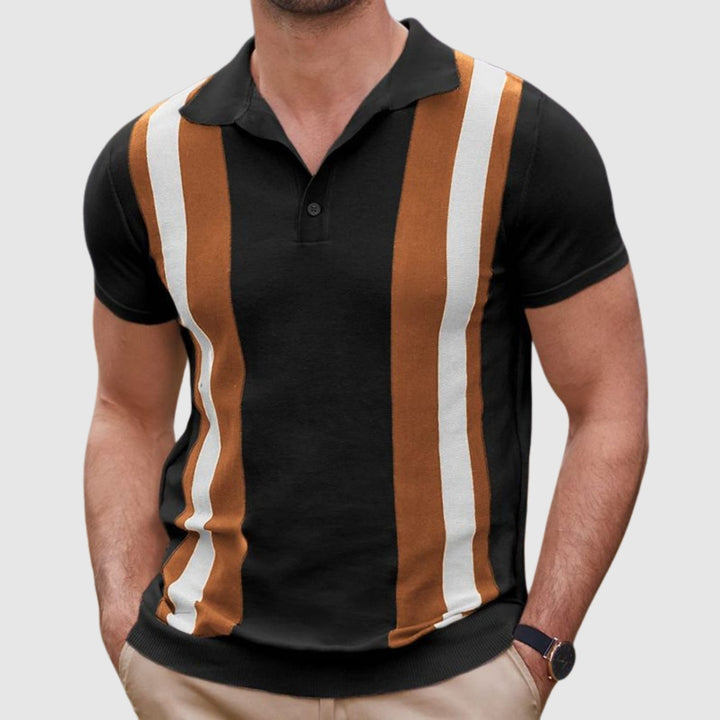 Alexandru | Dávid – Tricou cu detalii contrastante