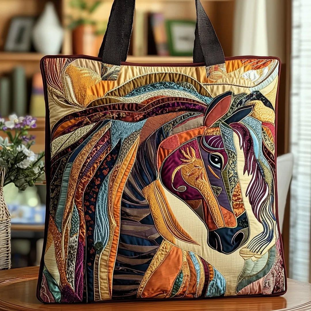 Geantă Tote Mosaic Horse