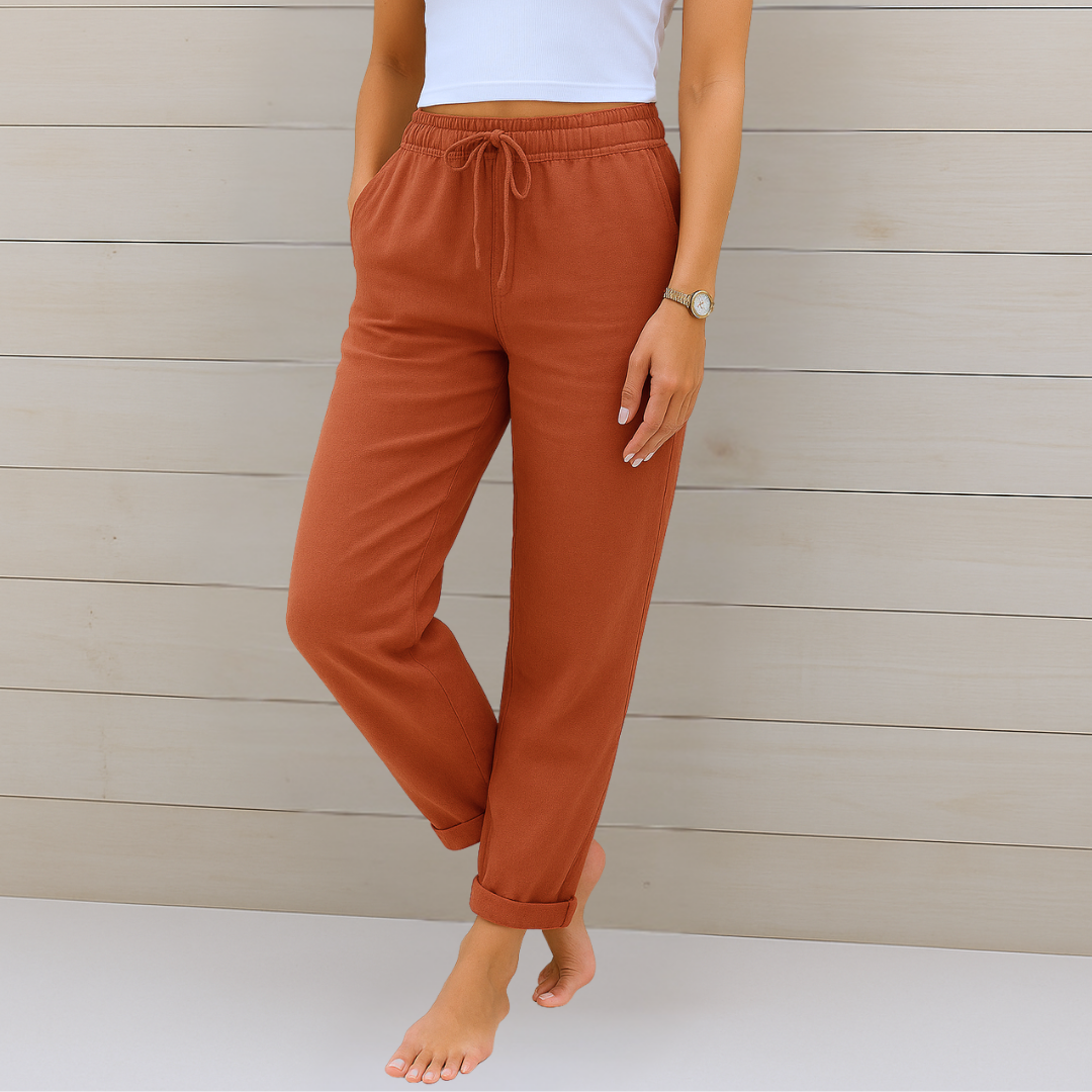 Nora | Pantaloni Casual Eleganți și Confortabili