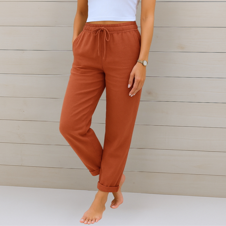 Nora | Pantaloni Casual Eleganți și Confortabili