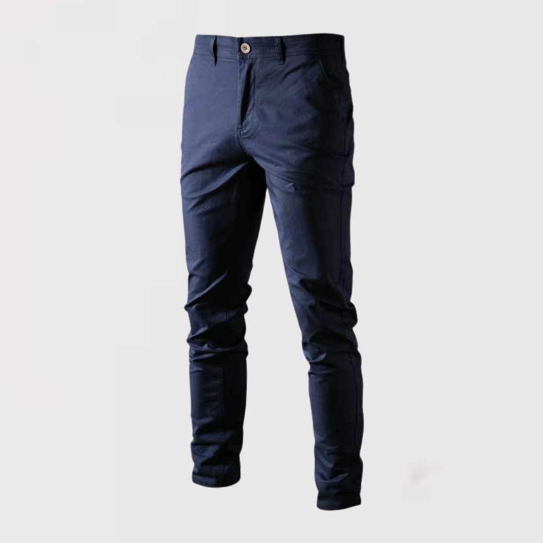 Silviu | Pantaloni chino din bumbac premium