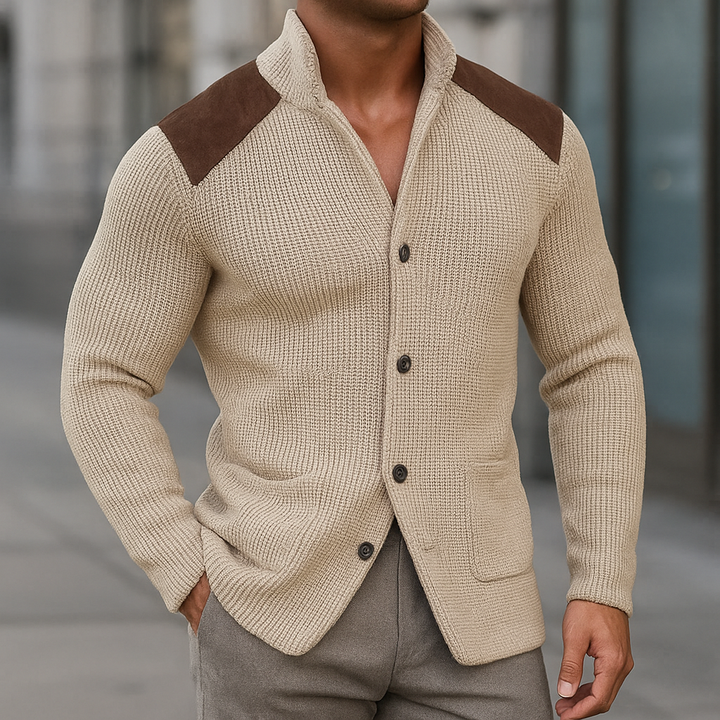 ELIAS | BLAZER DIN TRICOT CU TEXTURĂ