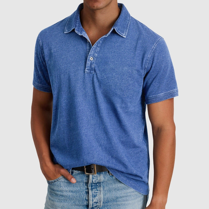 Ionut | Nándor – Cămașă polo vintage cu nasturi