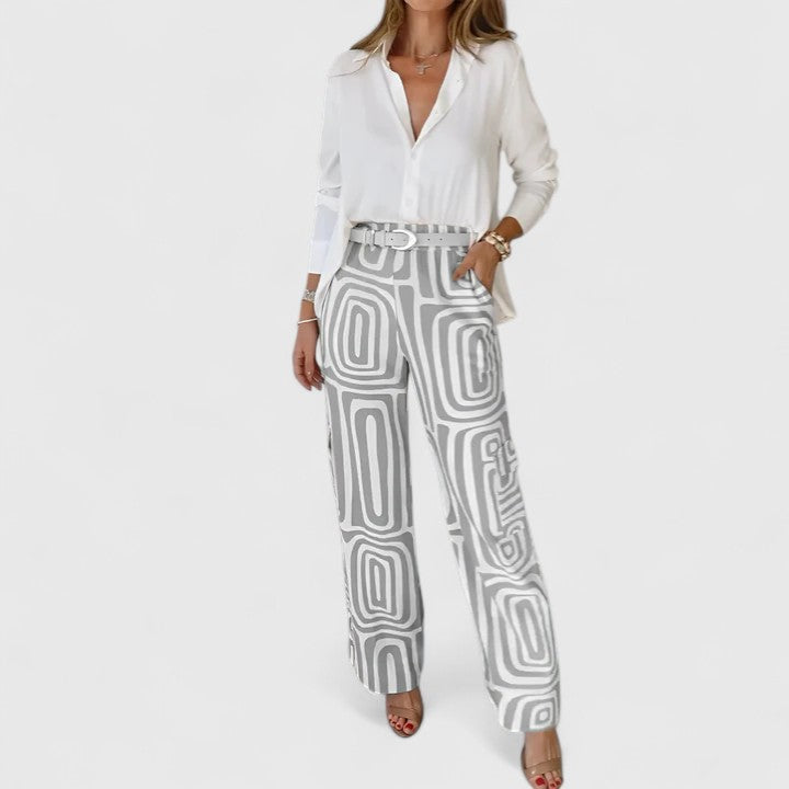 Luminita | Ansamblu elegant din două piese (INCLUDE O CUREA CA CADOU)