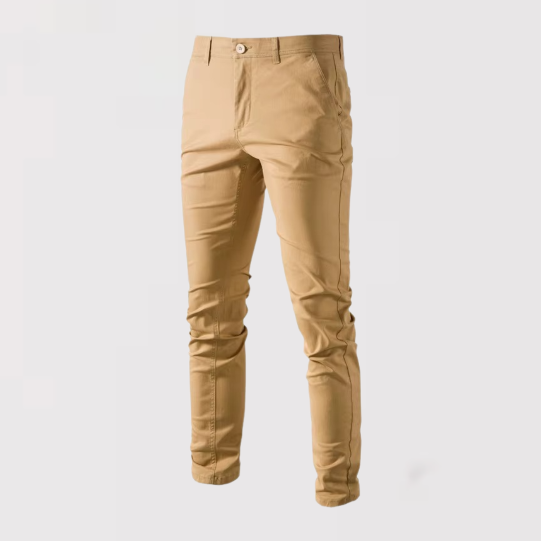 Silviu | Pantaloni chino din bumbac premium