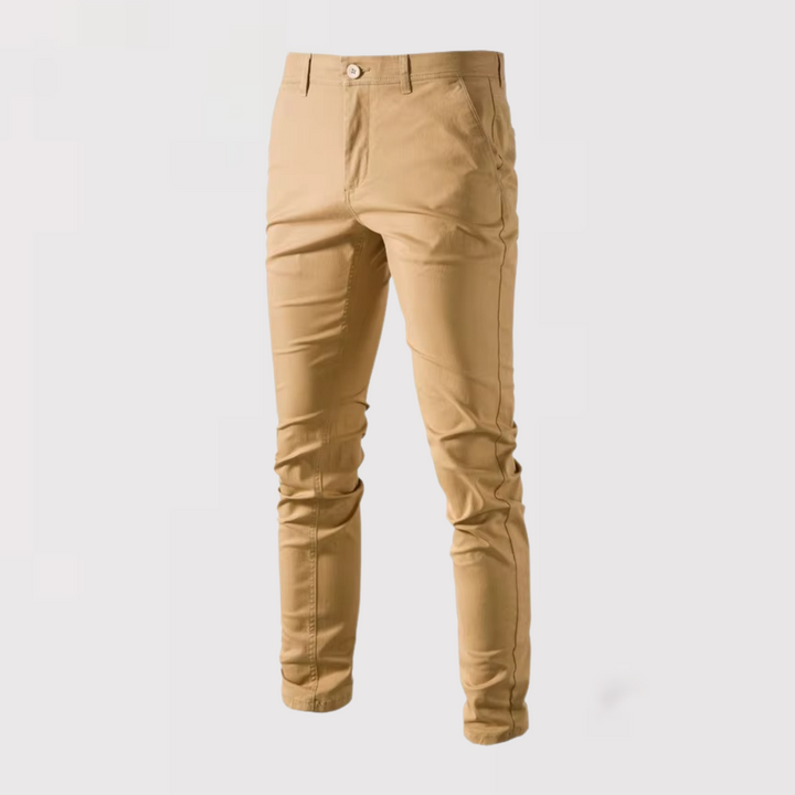 Silviu | Pantaloni chino din bumbac premium