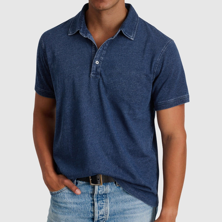 Ionut | Nándor – Cămașă polo vintage cu nasturi