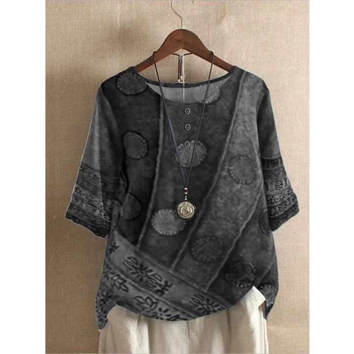 Valerie - Top boho colorat