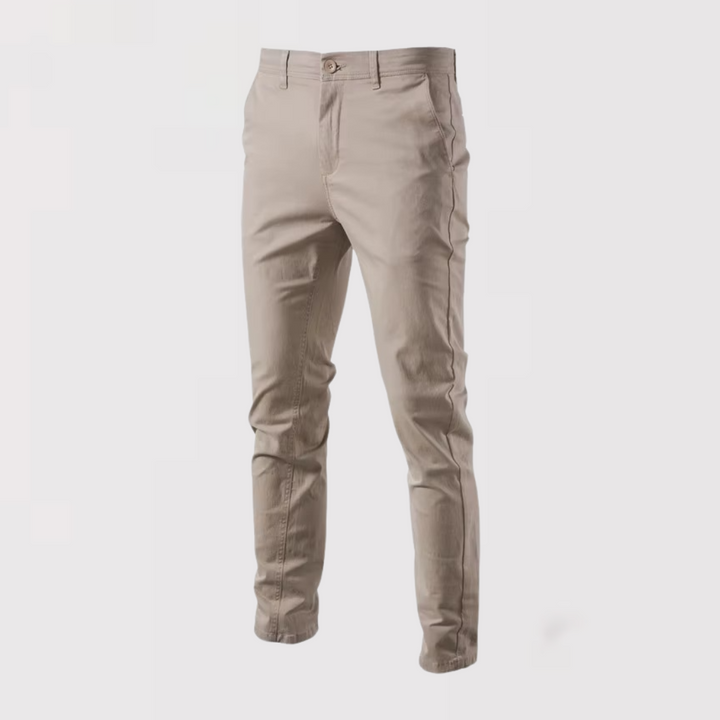 Silviu | Pantaloni chino din bumbac premium