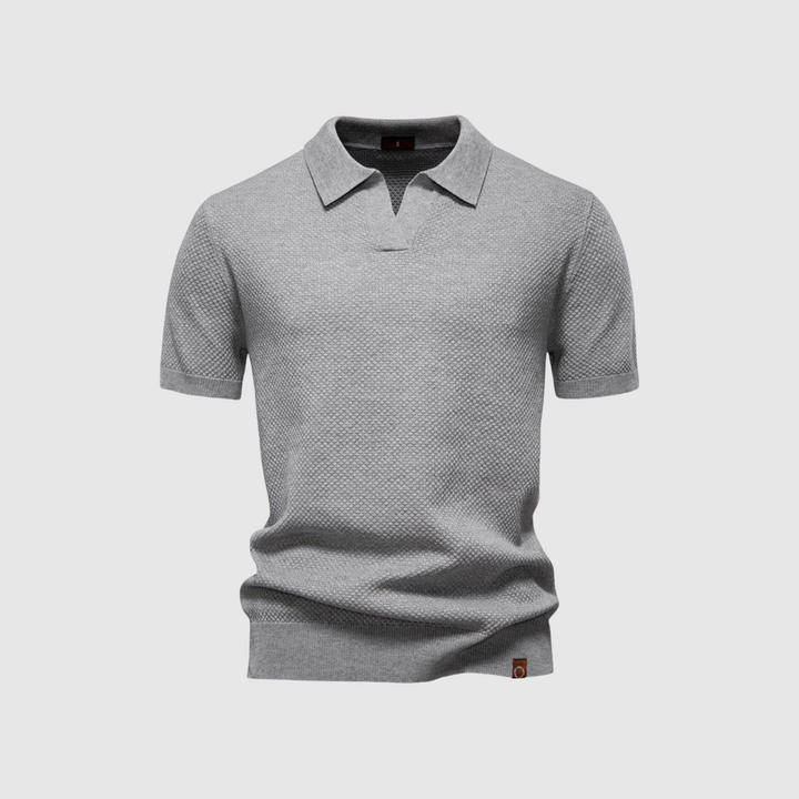 Elemér – Cămașă polo structurată pentru un stil elegant și confortabil