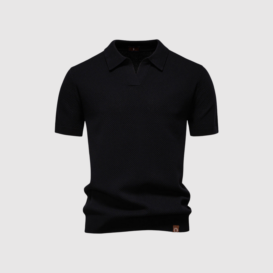 Elemér – Cămașă polo structurată pentru un stil elegant și confortabil