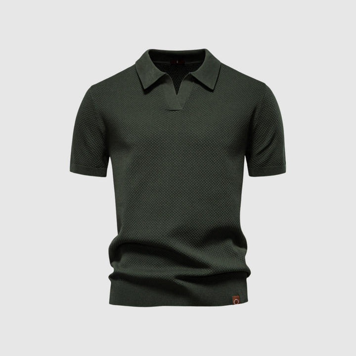 Elemér – Cămașă polo structurată pentru un stil elegant și confortabil