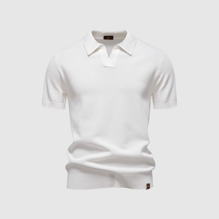 Elemér – Cămașă polo structurată pentru un stil elegant și confortabil