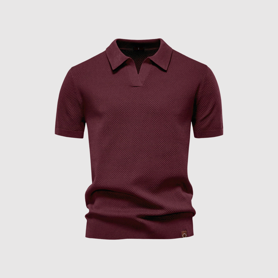 Elemér – Cămașă polo structurată pentru un stil elegant și confortabil