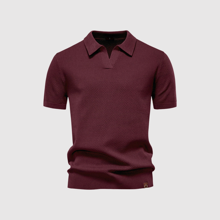 Elemér – Cămașă polo structurată pentru un stil elegant și confortabil