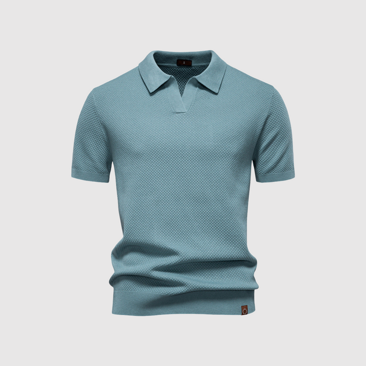 Elemér – Cămașă polo structurată pentru un stil elegant și confortabil