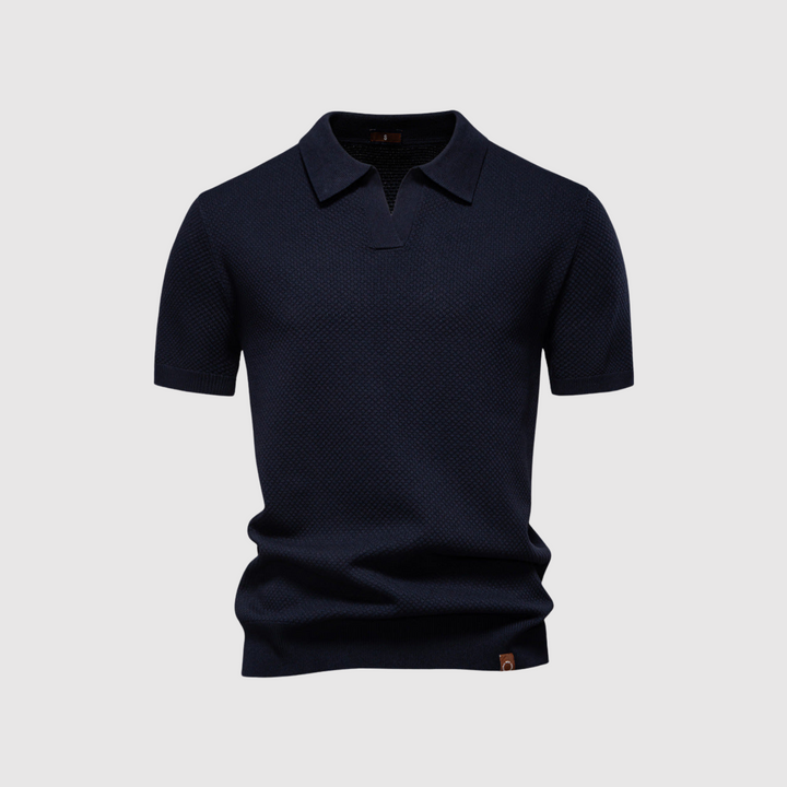 Elemér – Cămașă polo structurată pentru un stil elegant și confortabil