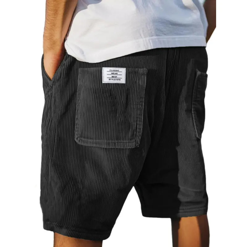 Bogdan | Pantaloni Scurți din Velur Chic