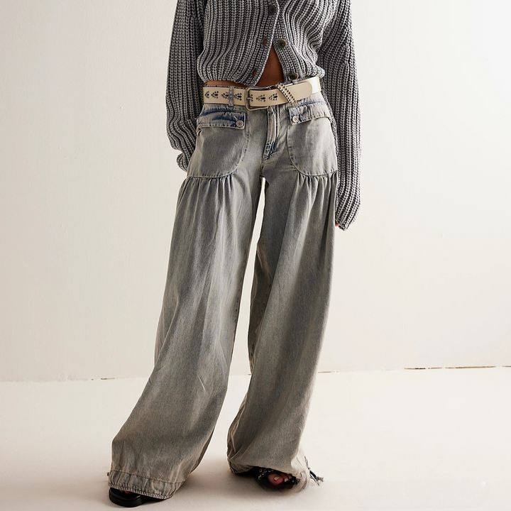 ORISELLE – JEANS ELEGANȚI ȘI FLUIDI