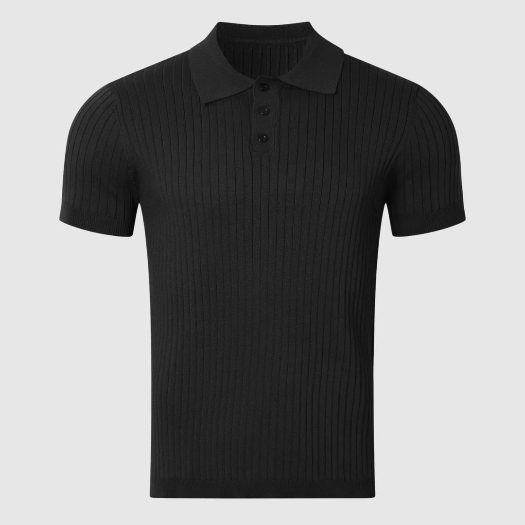 Gheorghe | Benedek – Tricou cu model de pește și nasture