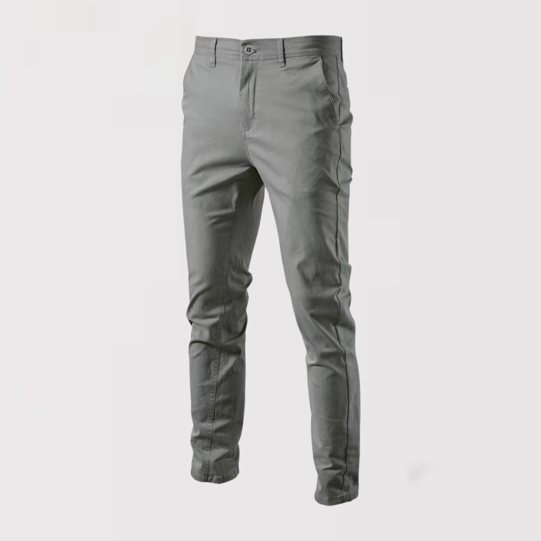 Silviu | Pantaloni chino din bumbac premium
