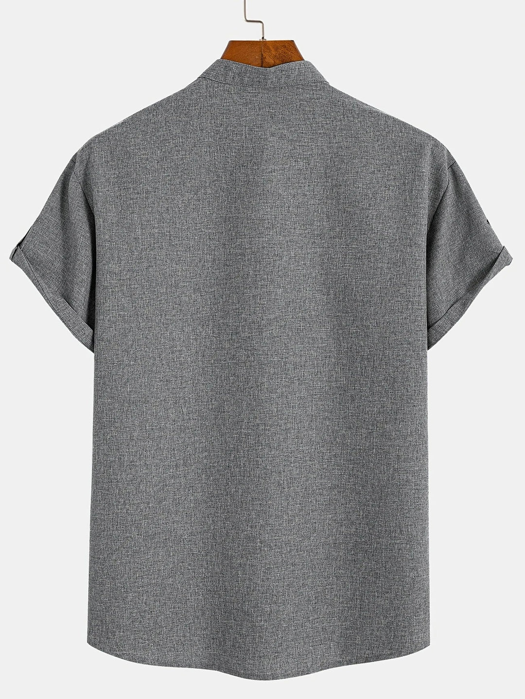 Elliott – Elegantní krátký rukáv košile s stojáčkem