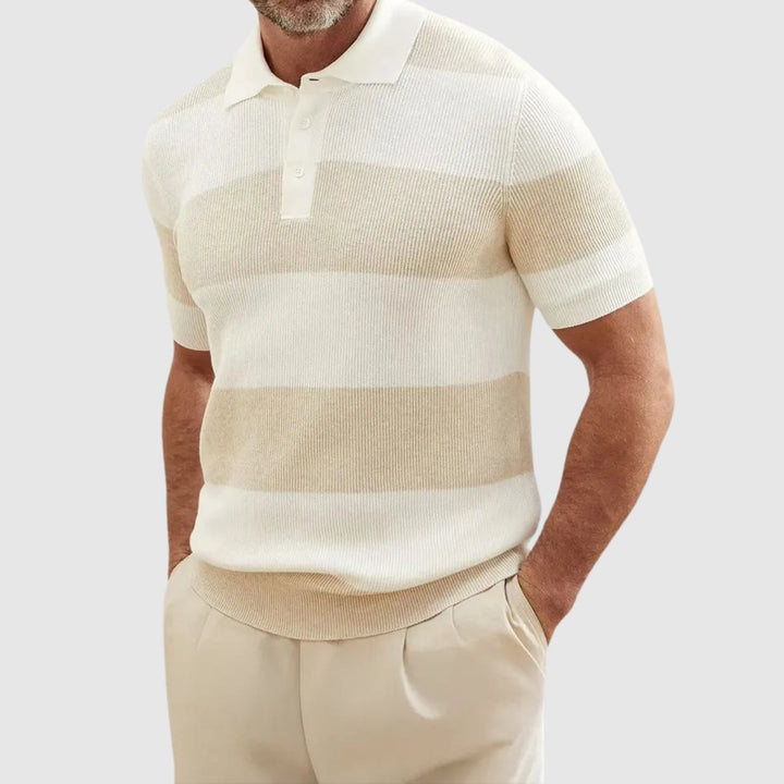 Mircea | Zalán – Tricou de pescuit cu dungi