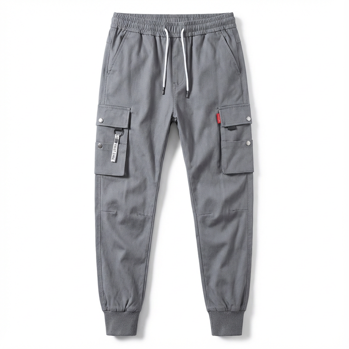 Cezar | Pantaloni casual tactici cu multiple buzunare