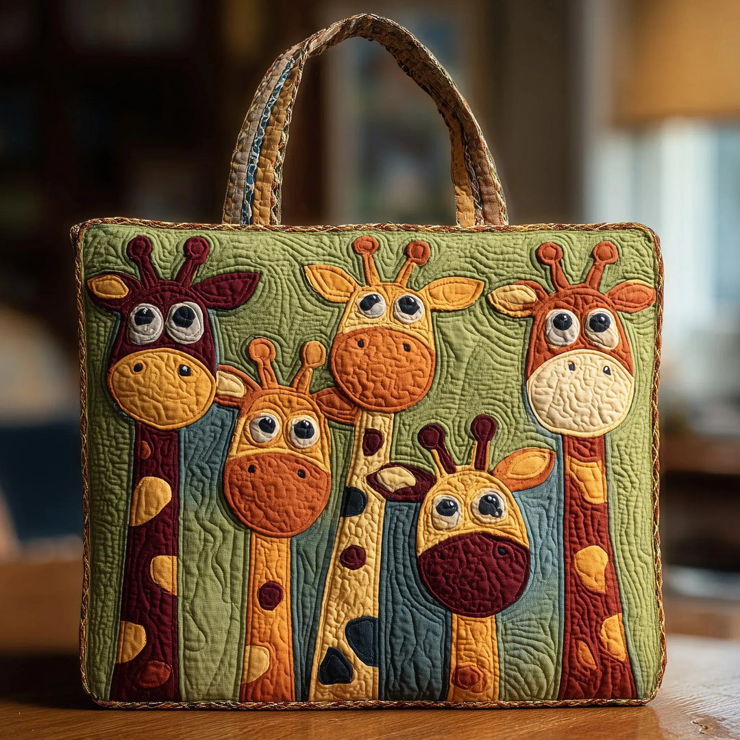 Geantă Tote cu Girafă