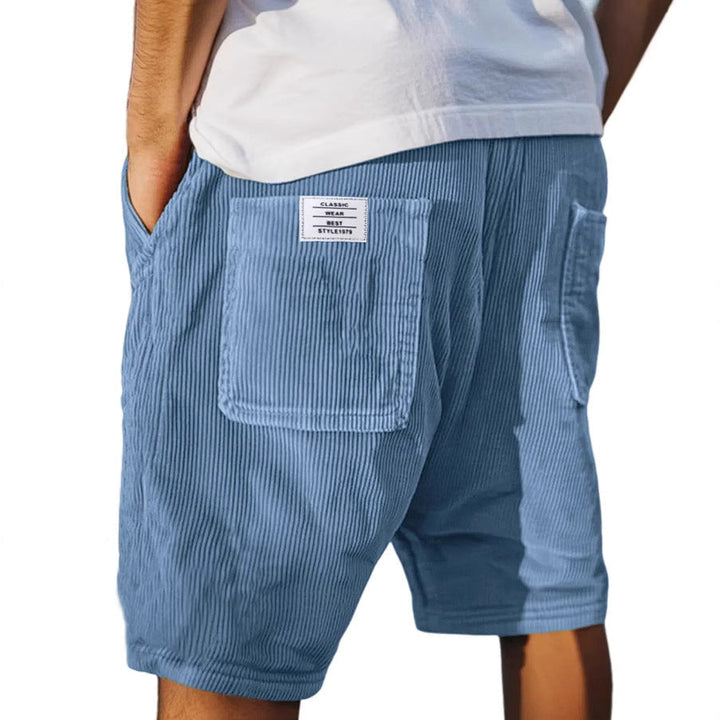 Bogdan | Pantaloni Scurți din Velur Chic