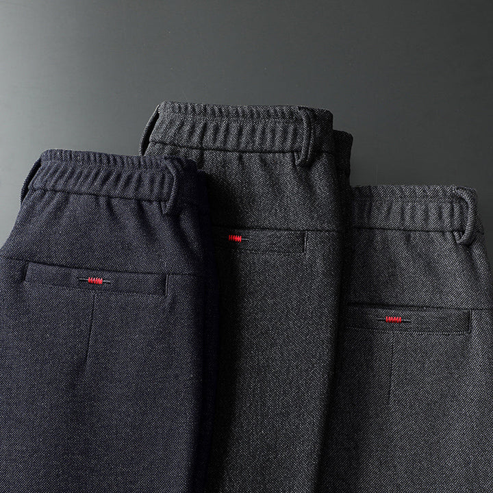 Stefan | Pantaloni clasici cu elastic în talie