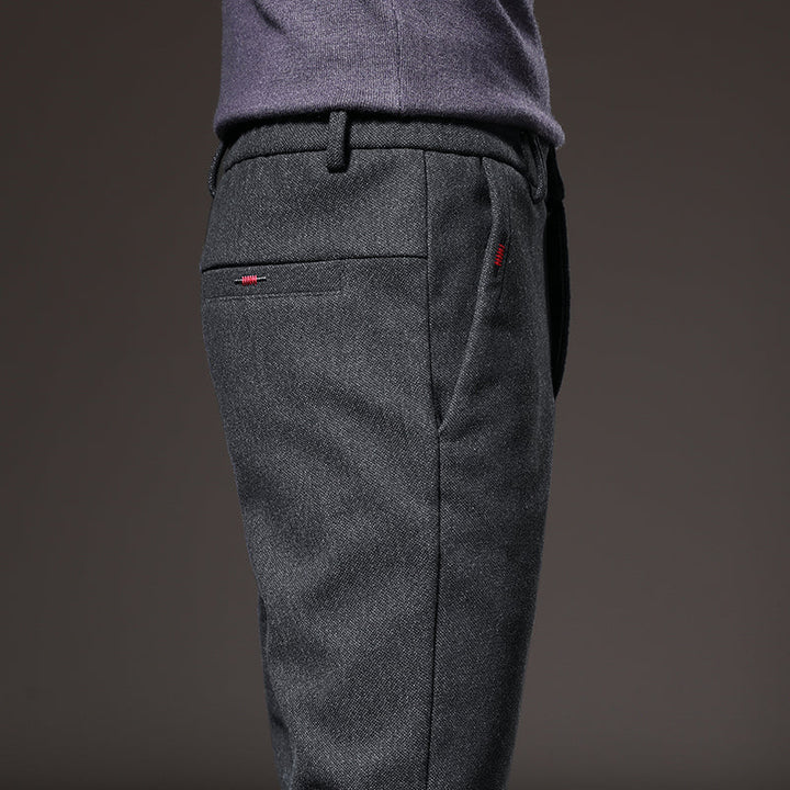 Stefan | Pantaloni clasici cu elastic în talie