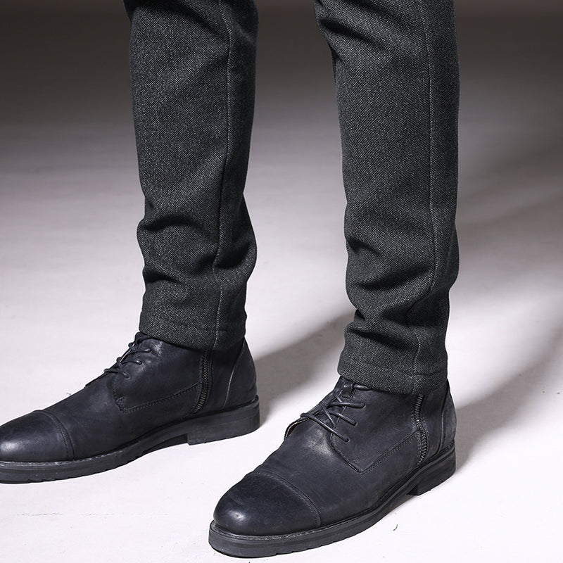 Stefan | Pantaloni clasici cu elastic în talie