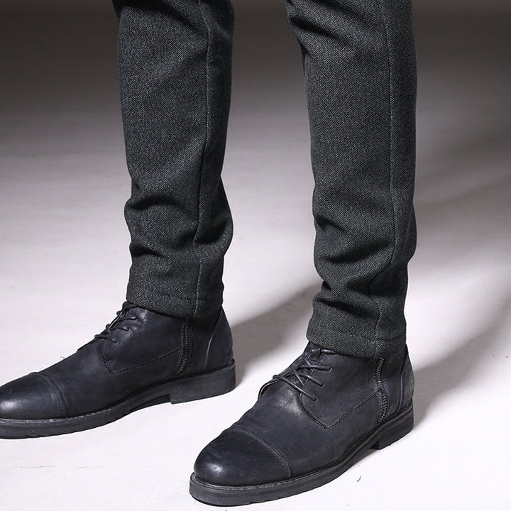 Stefan | Pantaloni clasici cu elastic în talie