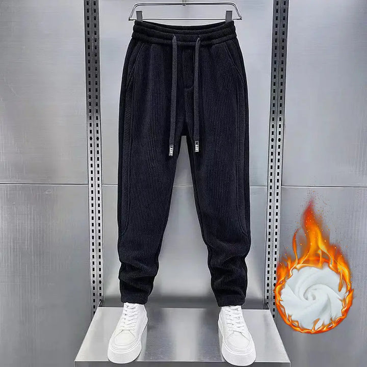 Dumitru | Asahi – Pantaloni jogger confortabili din fleece cord