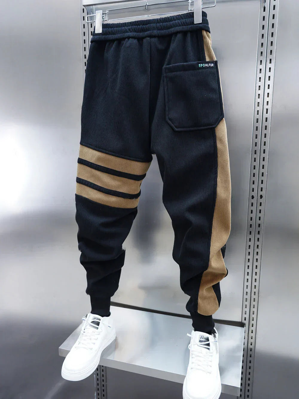 Catalin | Pantaloni lejeri cu imprimeu patchwork