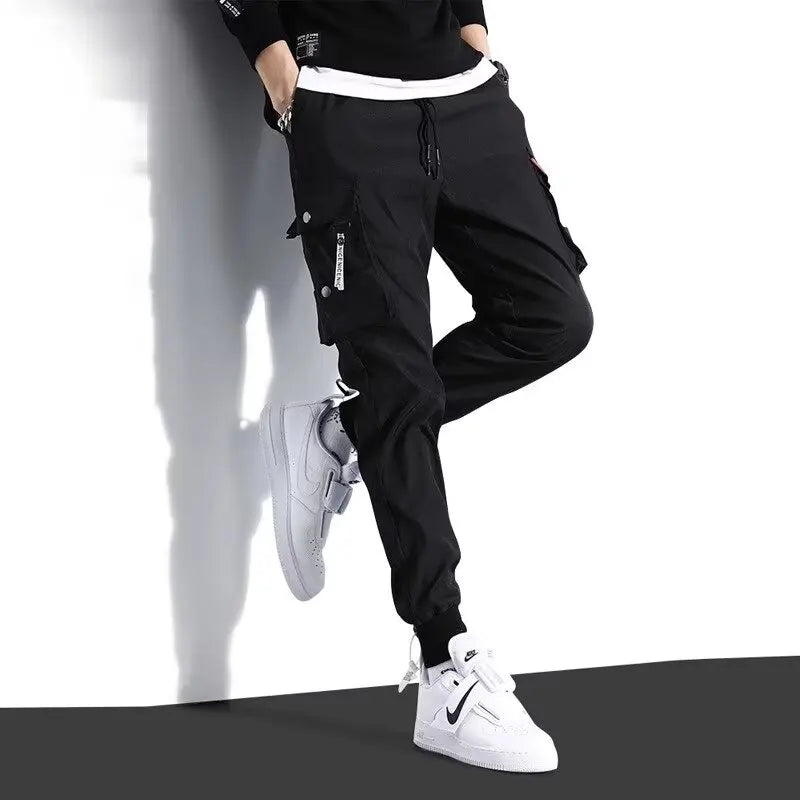 Cezar | Pantaloni casual tactici cu multiple buzunare