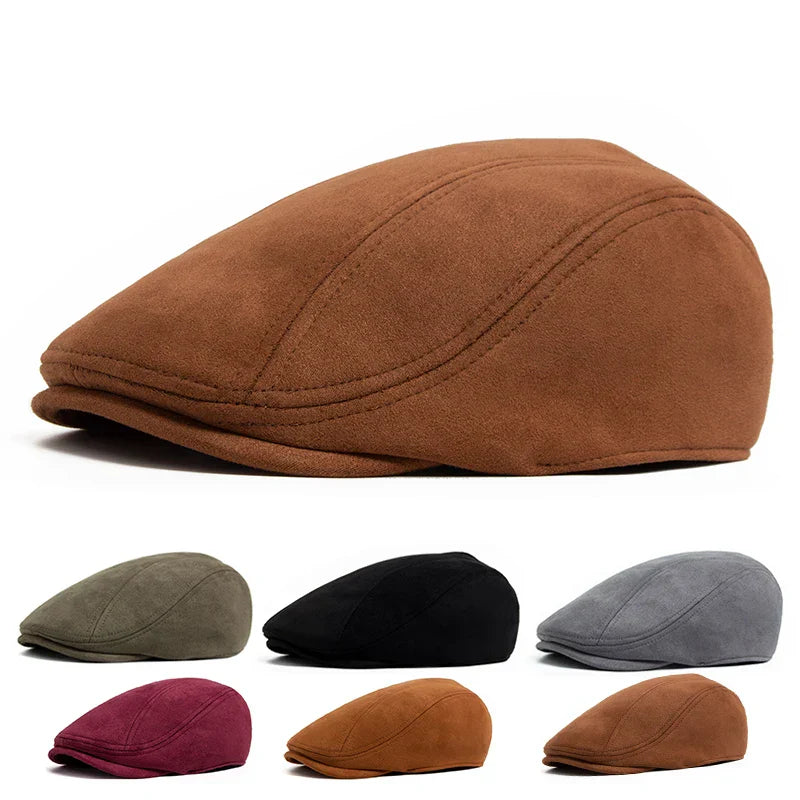 Ioan | Beret Clasic din Suede