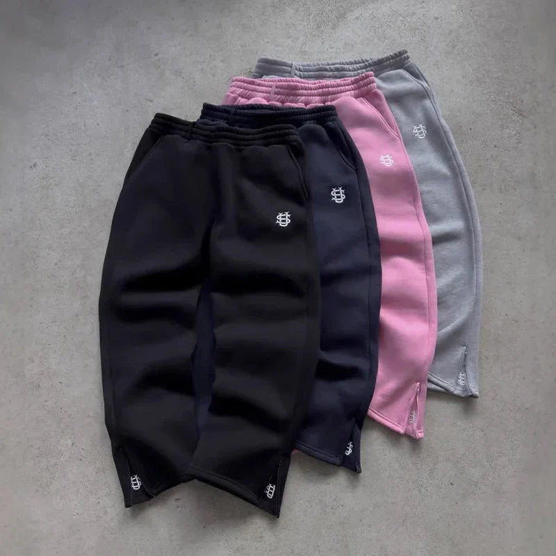 Emil | Akihiro – Pantaloni jogger brodați