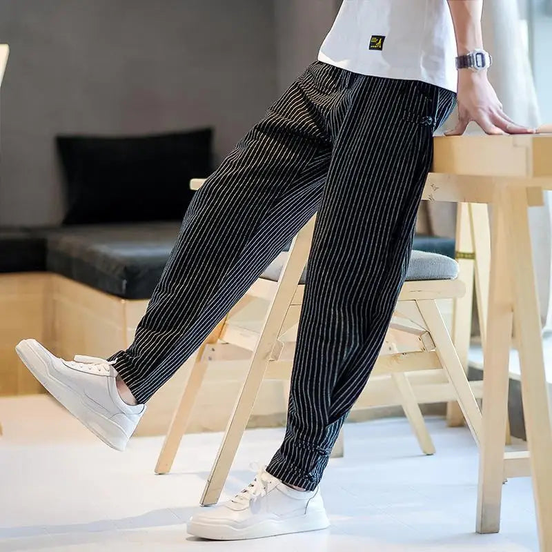 Gelu | Pantaloni confortabili cu dungi