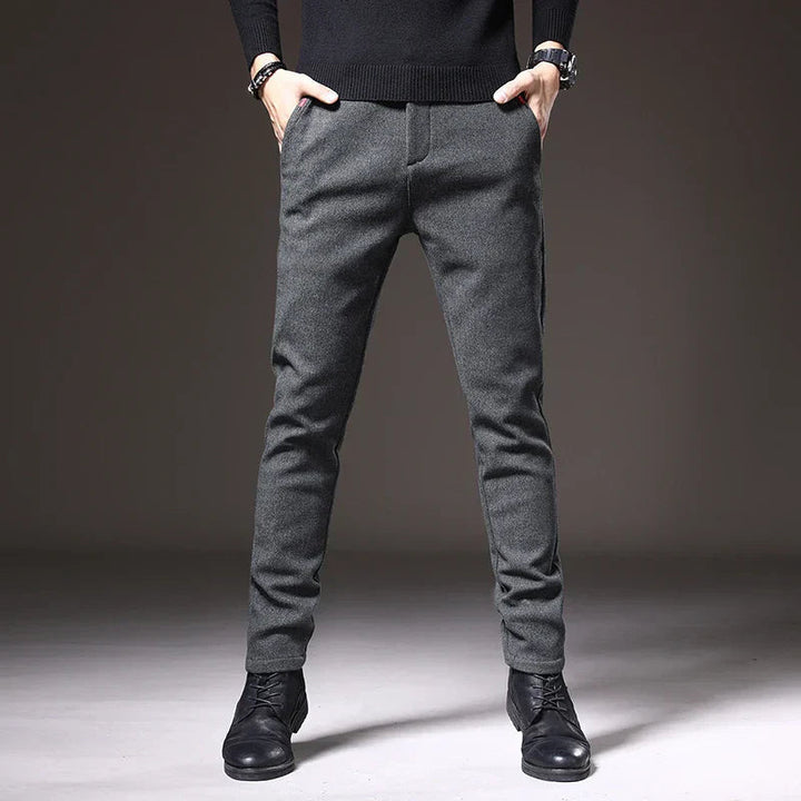 Stefan | Pantaloni clasici cu elastic în talie