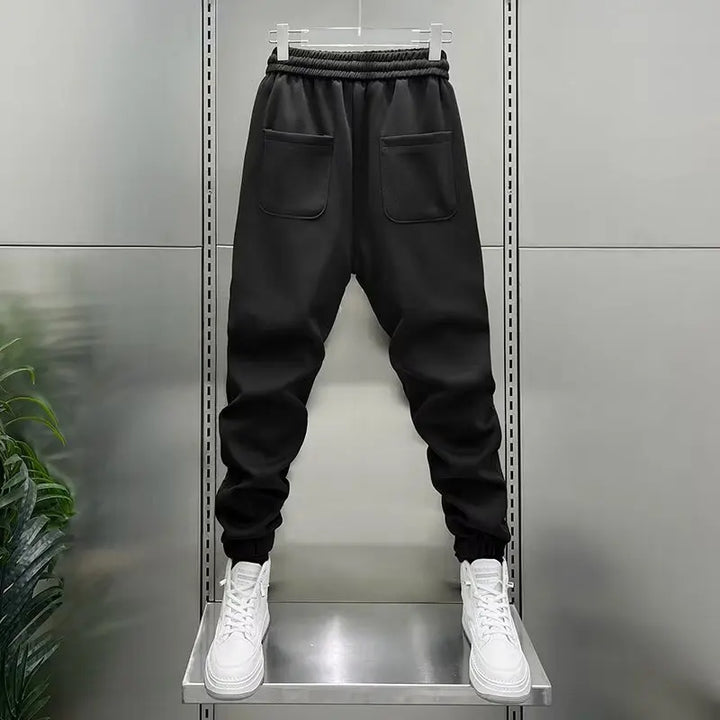 Dorin | Pantaloni jogger elastici cu dungi