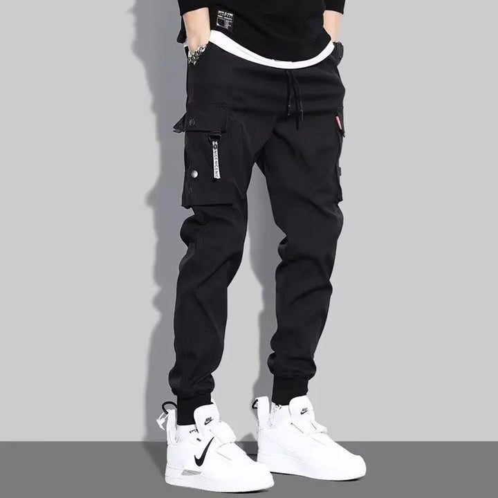 Cezar | Pantaloni casual tactici cu multiple buzunare