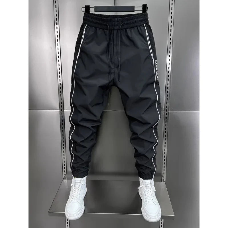 Aurel | Pantaloni casual slim fit din material respirabil