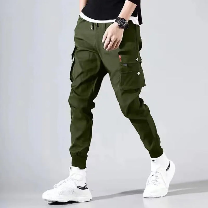 Cezar | Pantaloni casual tactici cu multiple buzunare