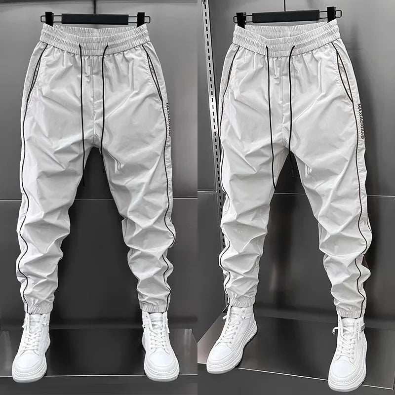 Aurel | Pantaloni casual slim fit din material respirabil