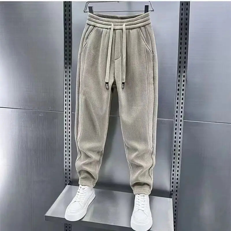 Dumitru | Asahi – Pantaloni jogger confortabili din fleece cord